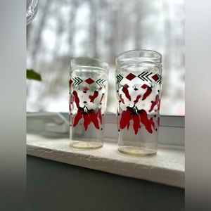 Vintage anchor hocking glasses
